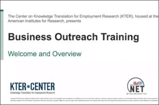 Business Outreach Training